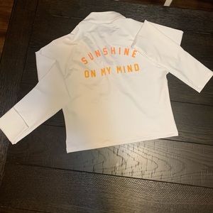 NWT Victoria’s Secret Pink swim shirt size M crop top